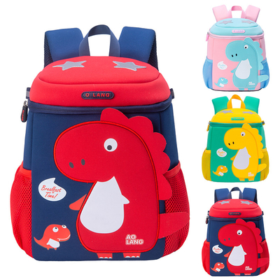 کوله پشتی کارتونی ناز کودک مهد کودک دایناسور سه بعدی Mochila برای پسران دختر