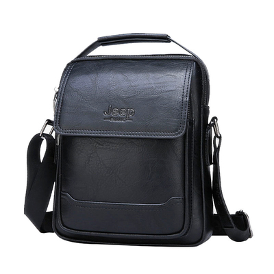 OEM Shoulder Messenger Bag پلی استر JeepBuluo چرم گاه به گاه