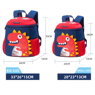 کوله پشتی کودکانه ضد آب مهدکودک Mochila Dinosaur 3D Cartoon Cute Baby Book Baby