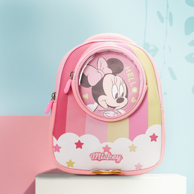 کوله پشتی ضد آب بچه گانه Minnie Mickey Kindergarten Disney Childrens Anti Lost Mochila