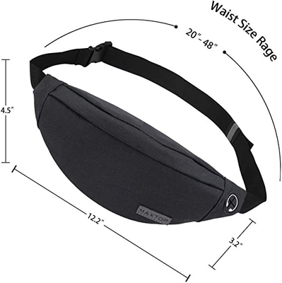 OEM ضد آب Running Fanny Pack برای مردان زنانه قابل تنظیم یونیسکس بام کیسه