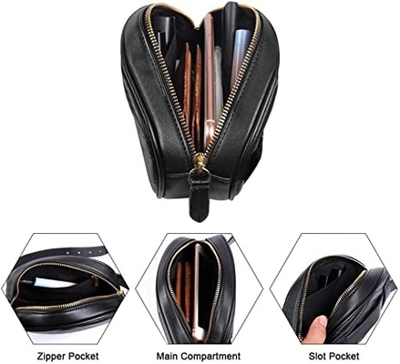 کیف کمربند چرمی ضد آب Crossbody Fashion Fanny Pack PU